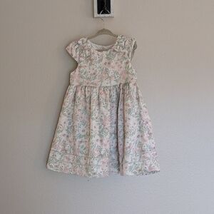 Catherine Malandrino Girls Easter Dress Butterfly Floral 4T Fancy Party Dress